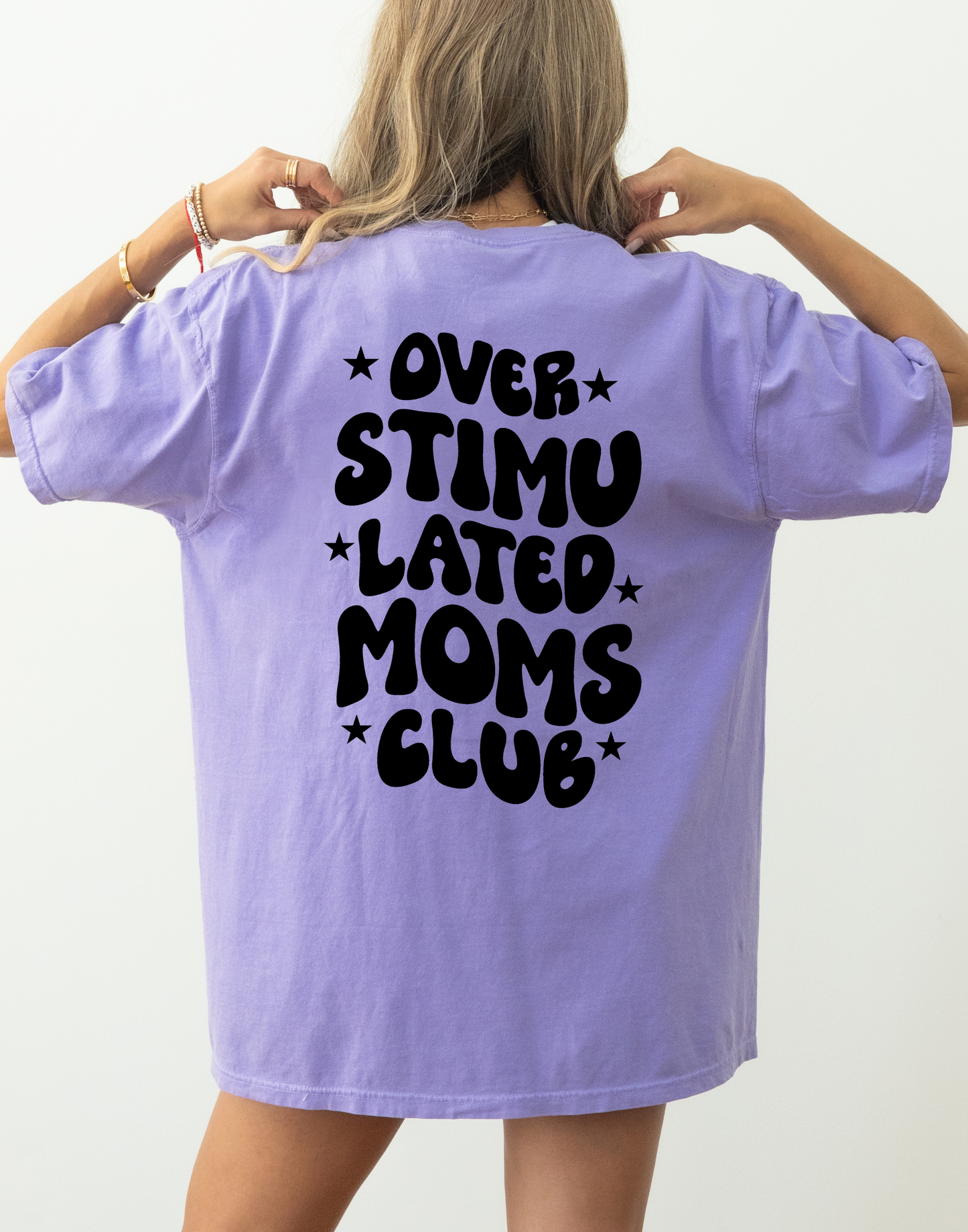 A Overstimulated Moms Club Tee