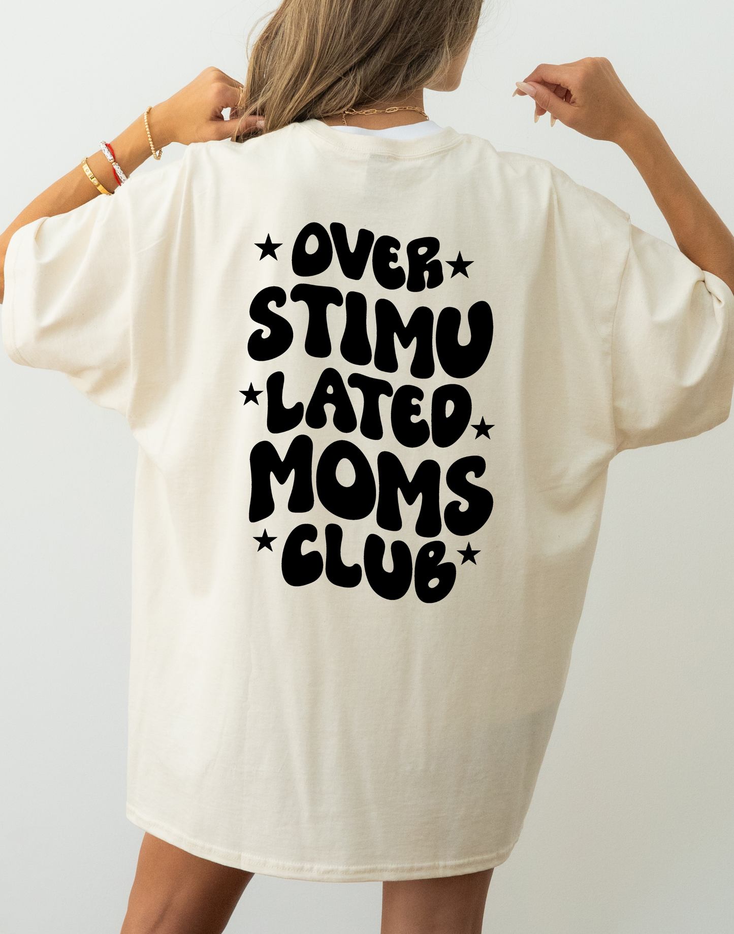 A Overstimulated Moms Club Tee