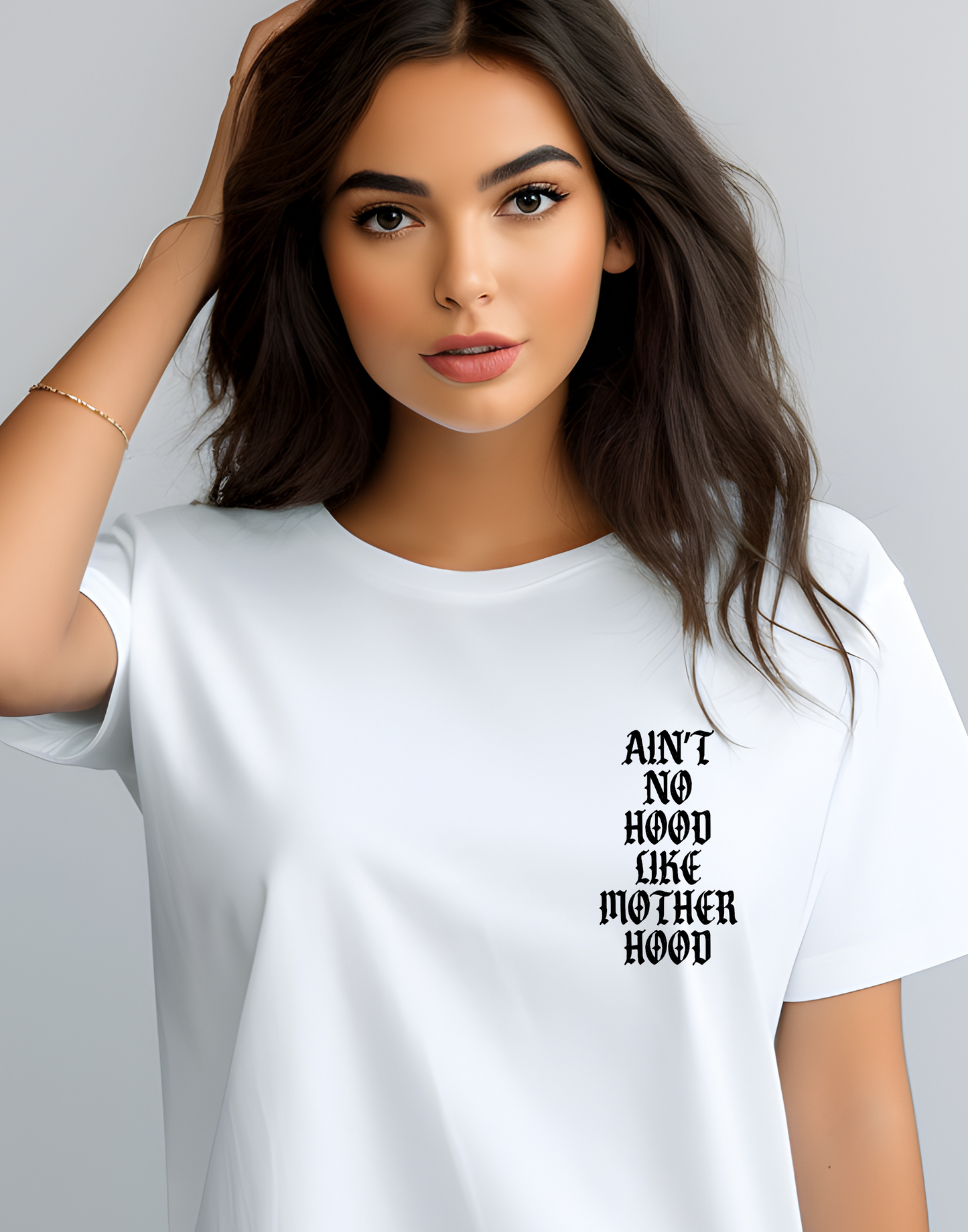 Ain't No Hood Like Motherhood Tee