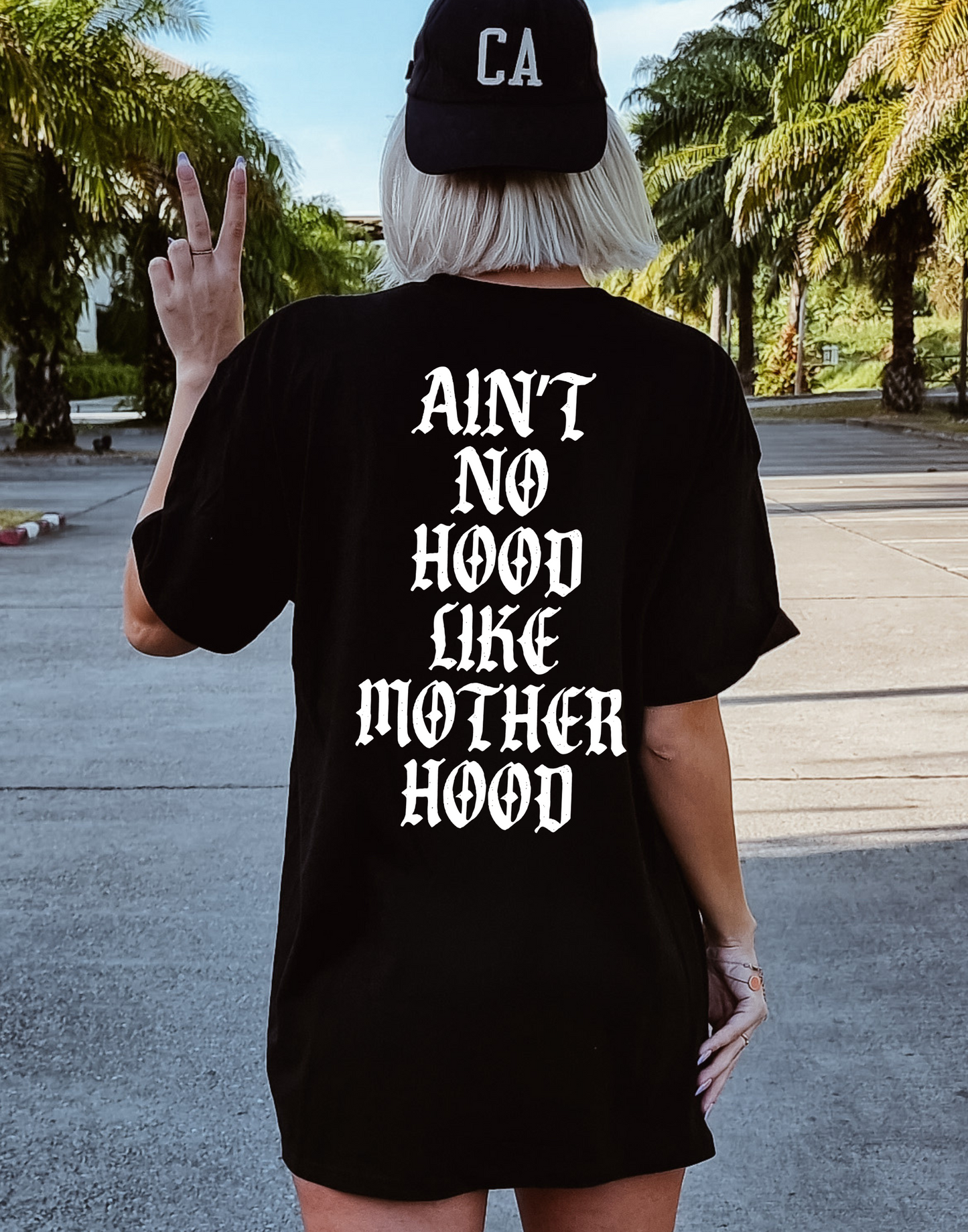 Ain't No Hood Like Motherhood Tee