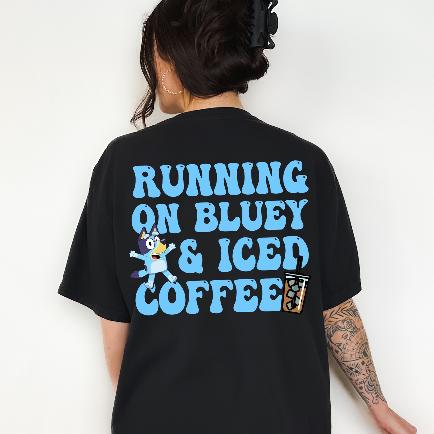 Bluey And Iced Coffee Tee