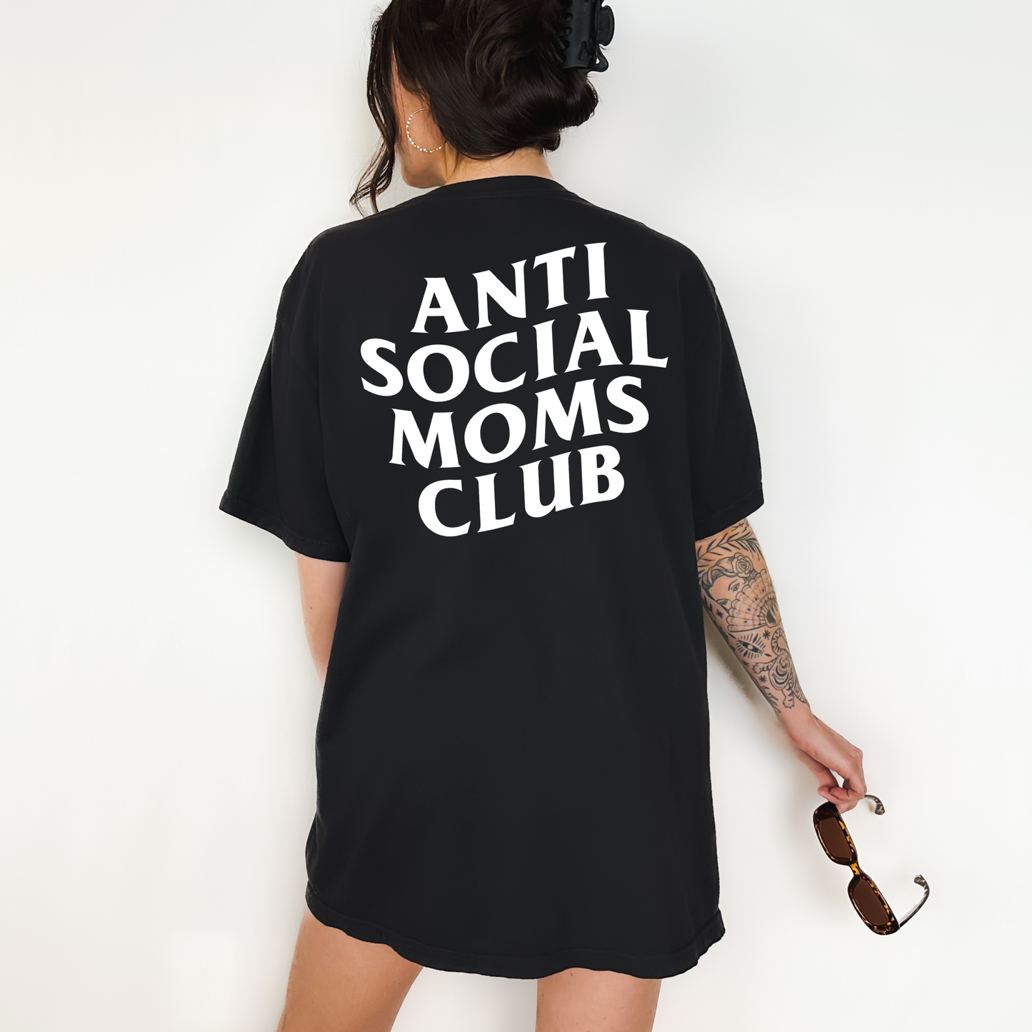 Anti Social Moms Club Tee