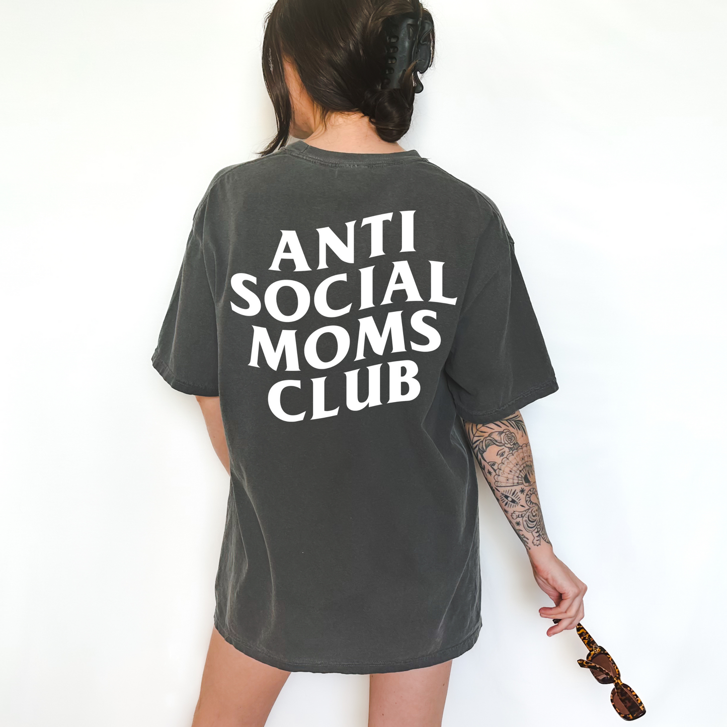 Anti Social Moms Club Tee