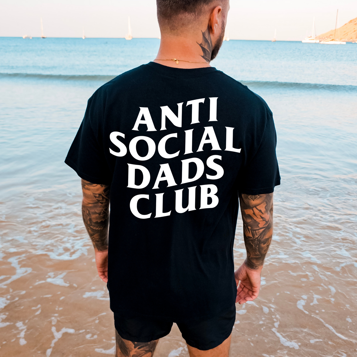 Anti Social Dads Club Tee