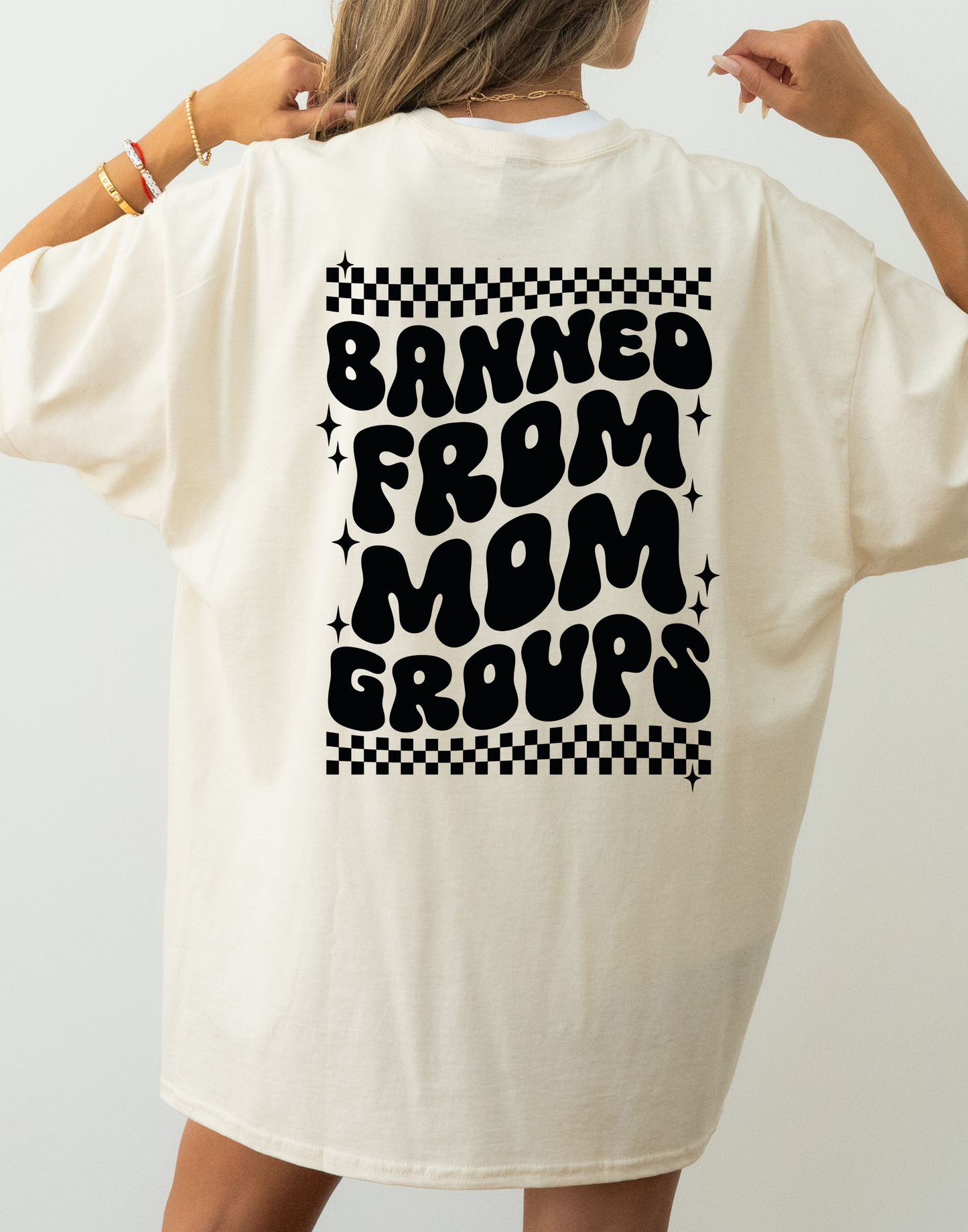 Banned From Mom Groups Tee