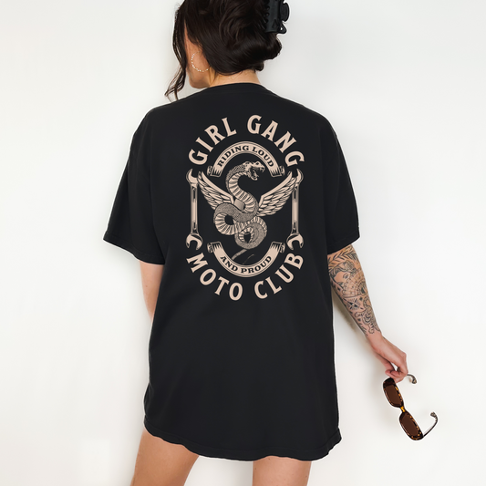 Girl Gang Moto Club Tee